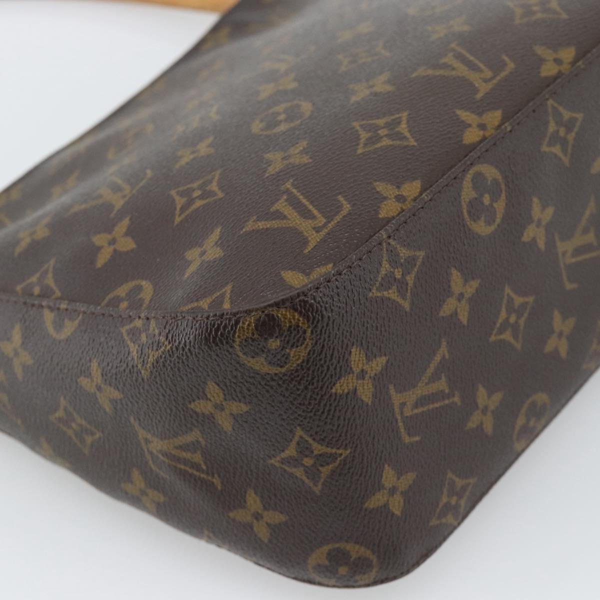 LOUIS VUITTON Monogram Looping MM Shoulder Bag M51146 LV Auth 195270