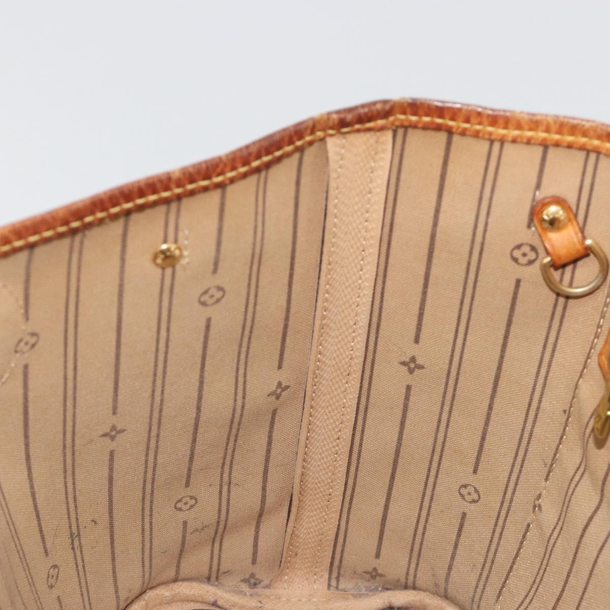 LOUIS VUITTON Monogram Neverfull PM Tote Bag M40155 LV Auth 195271