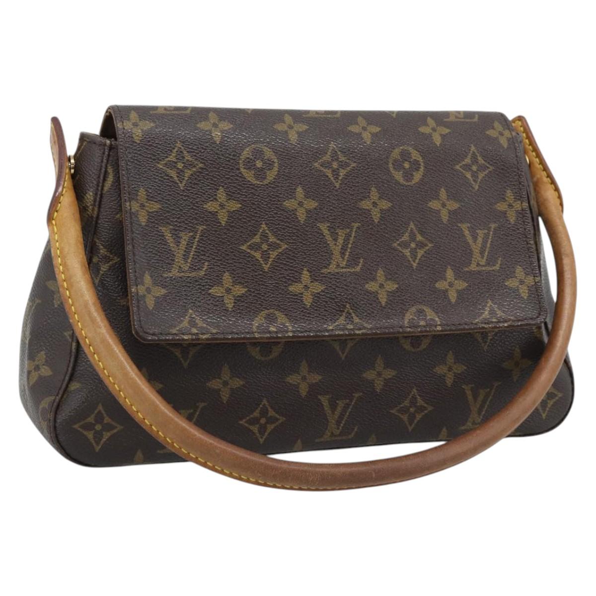 LOUIS VUITTON Monogram Mini Looping Shoulder Bag M51147 LV Auth 195273A