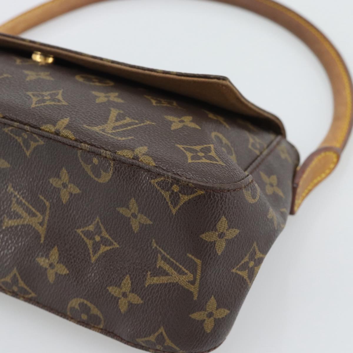 LOUIS VUITTON Monogram Mini Looping Shoulder Bag M51147 LV Auth 195273A