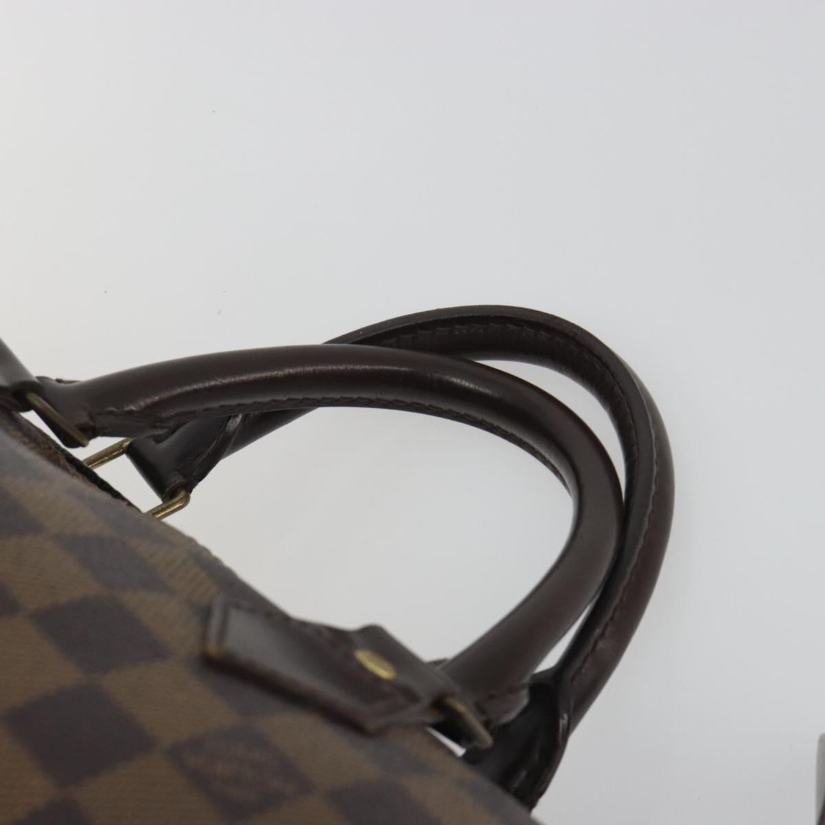 LOUIS VUITTON Damier Azur Speedy 30 Hand Bag N41533 LV Auth 195274A