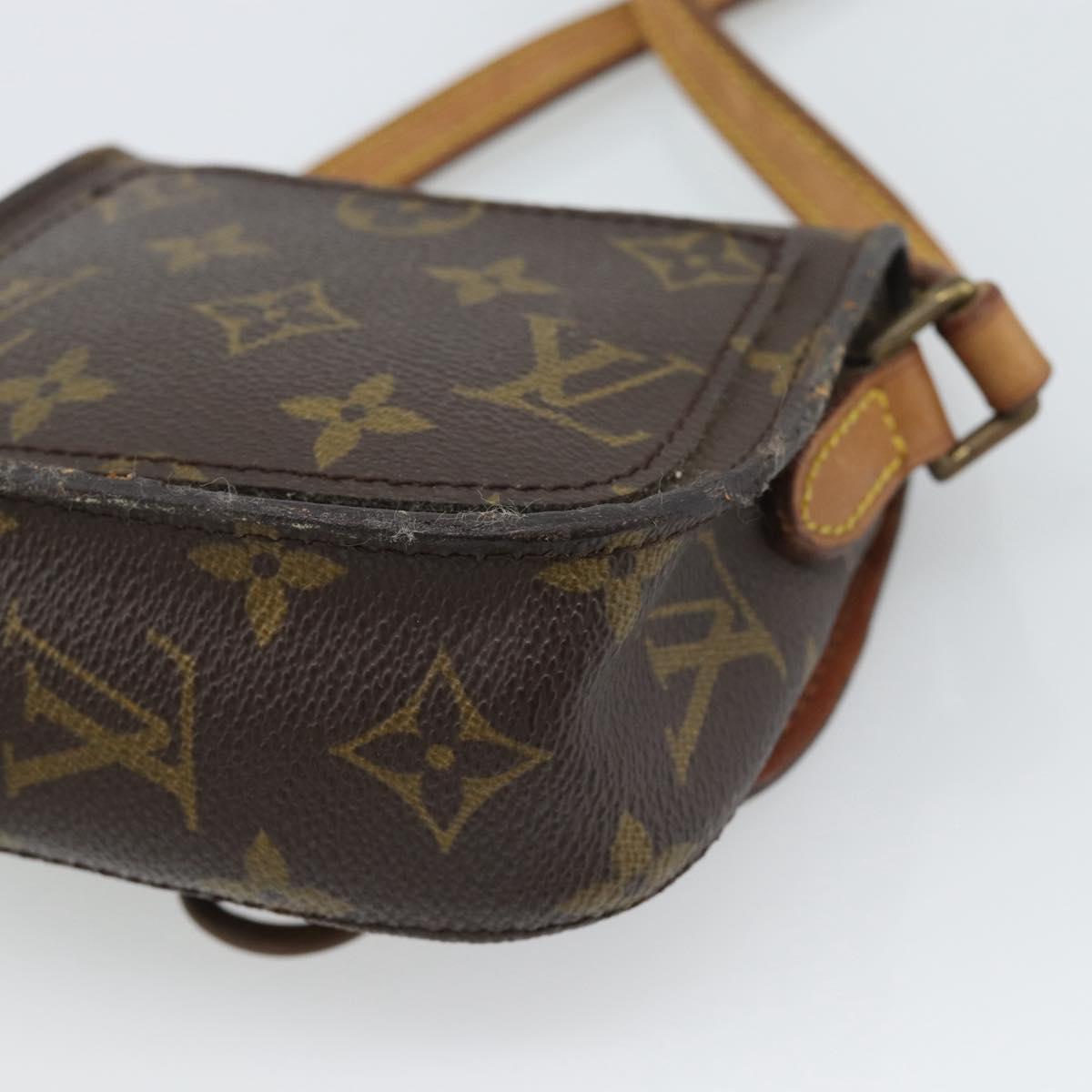 LOUIS VUITTON Monogram Bebe Monogram Saint Cloud Bag M51245 LV Auth 195275