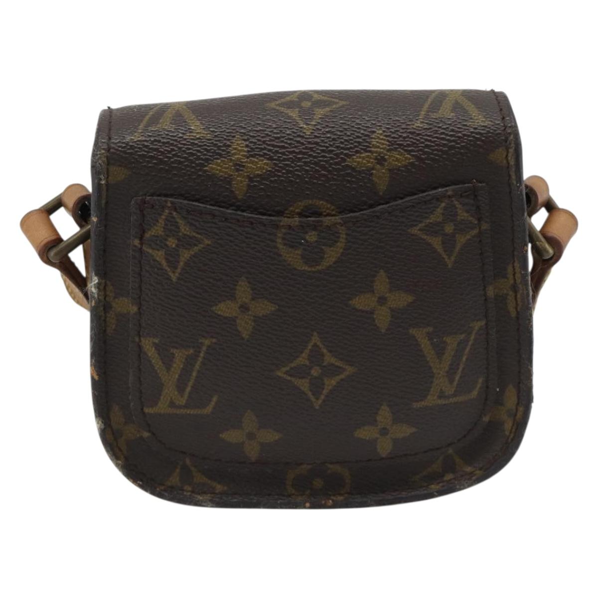 LOUIS VUITTON Monogram Bebe Monogram Saint Cloud Bag M51245 LV Auth 195275