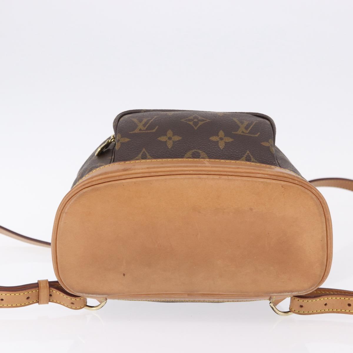 LOUIS VUITTON Monogram Montsouris PM Backpack M51137 LV Auth 195277A