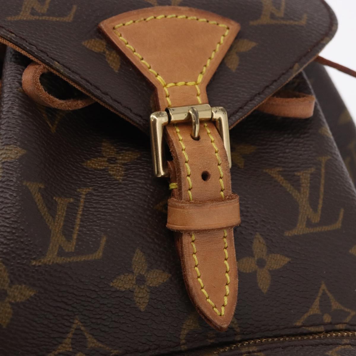LOUIS VUITTON Monogram Montsouris PM Backpack M51137 LV Auth 195277A