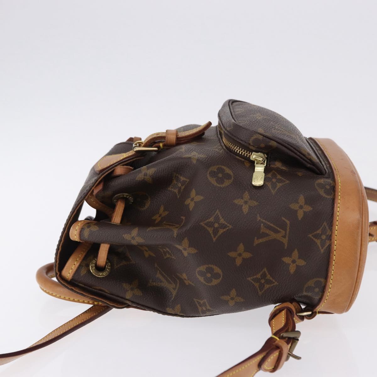 LOUIS VUITTON Monogram Montsouris PM Backpack M51137 LV Auth 195277A