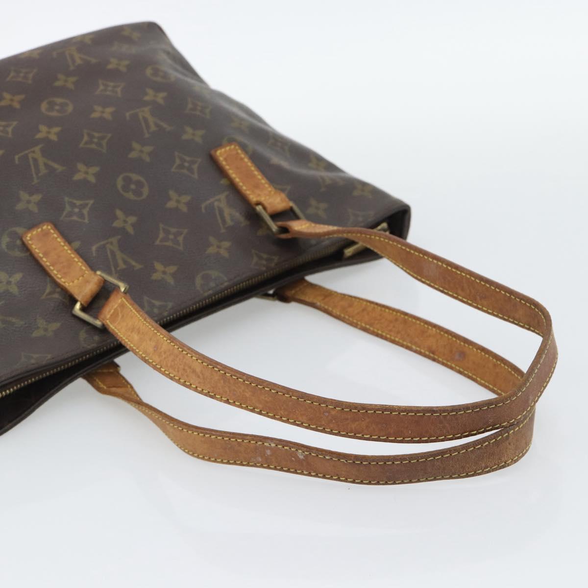 LOUIS VUITTON Monogram Cabas Piano Tote Bag M51148 LV Auth 195278