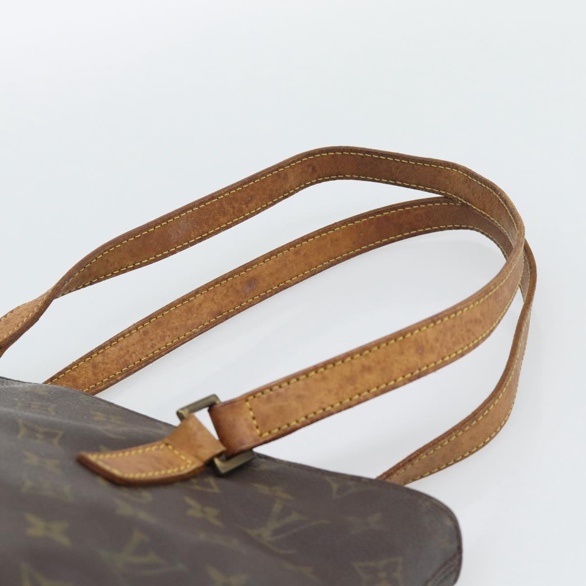 LOUIS VUITTON Monogram Cabas Piano Tote Bag M51148 LV Auth 195278