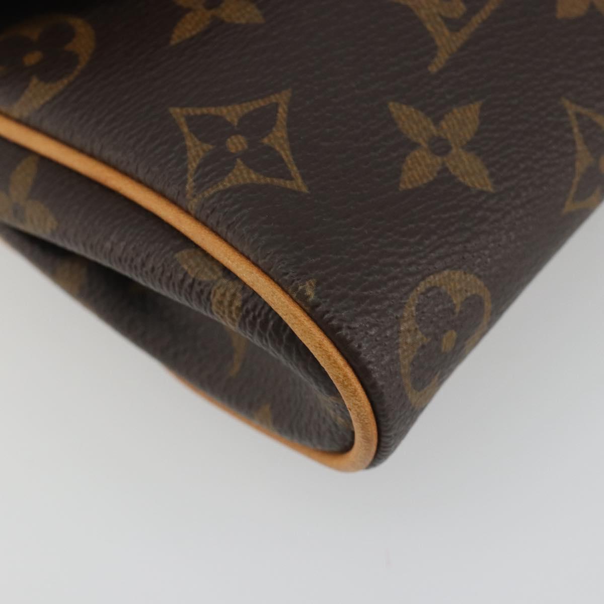 LOUIS VUITTON Monogram Pochette Friendly Bag 2way M99290 LV Auth 195280V