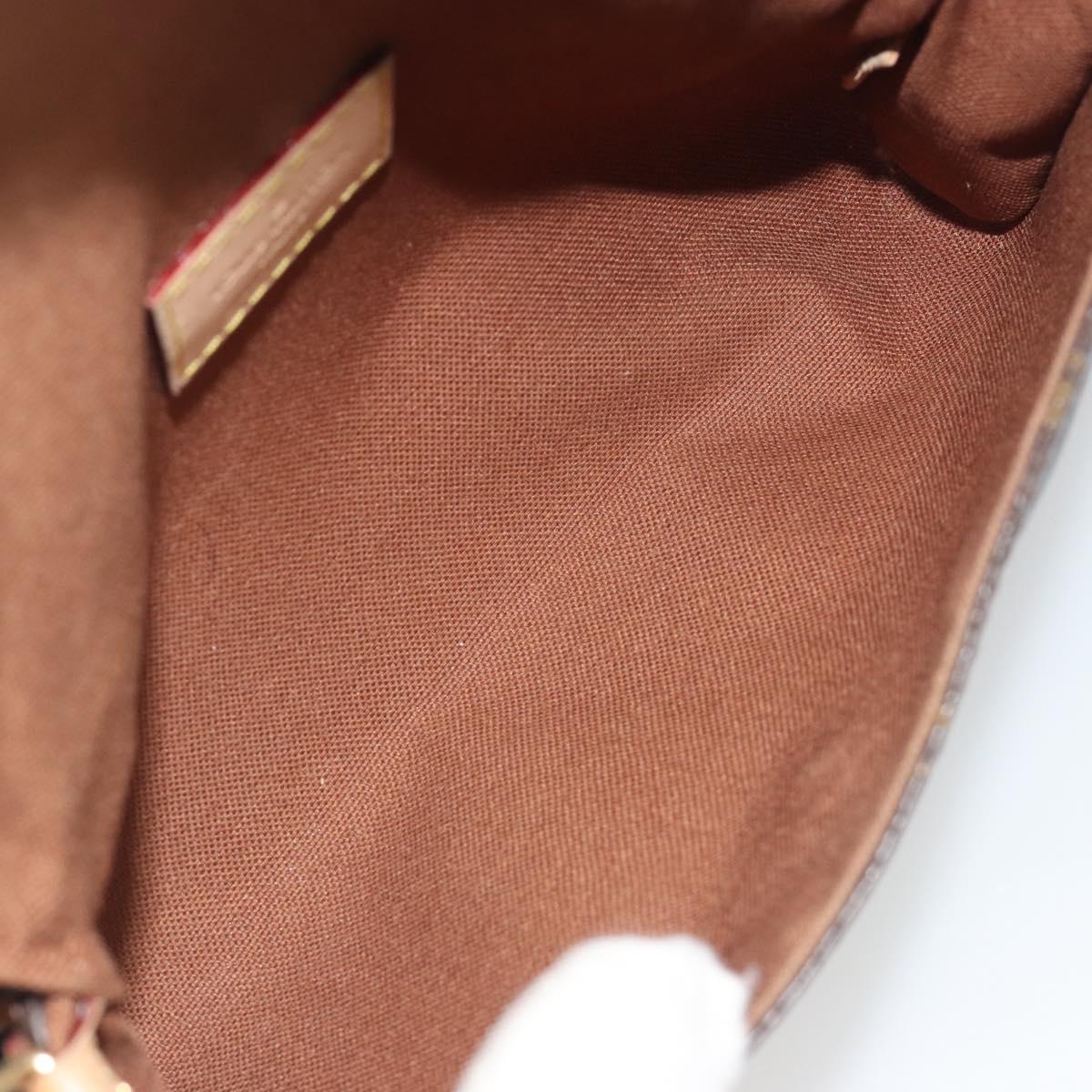 LOUIS VUITTON Monogram Pochette Friendly Bag 2way M99290 LV Auth 195280V