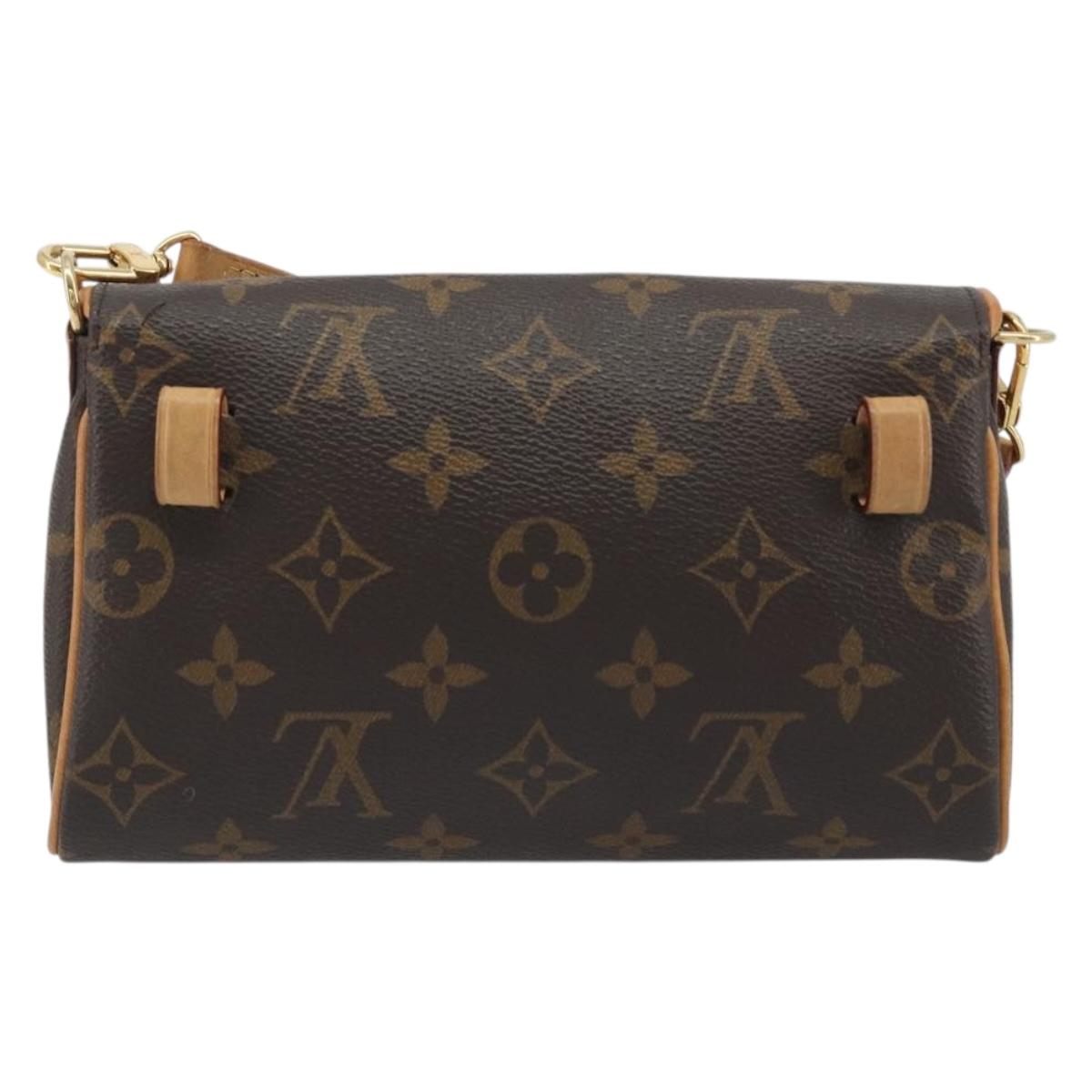 LOUIS VUITTON Monogram Pochette Friendly Bag 2way M99290 LV Auth 195280V