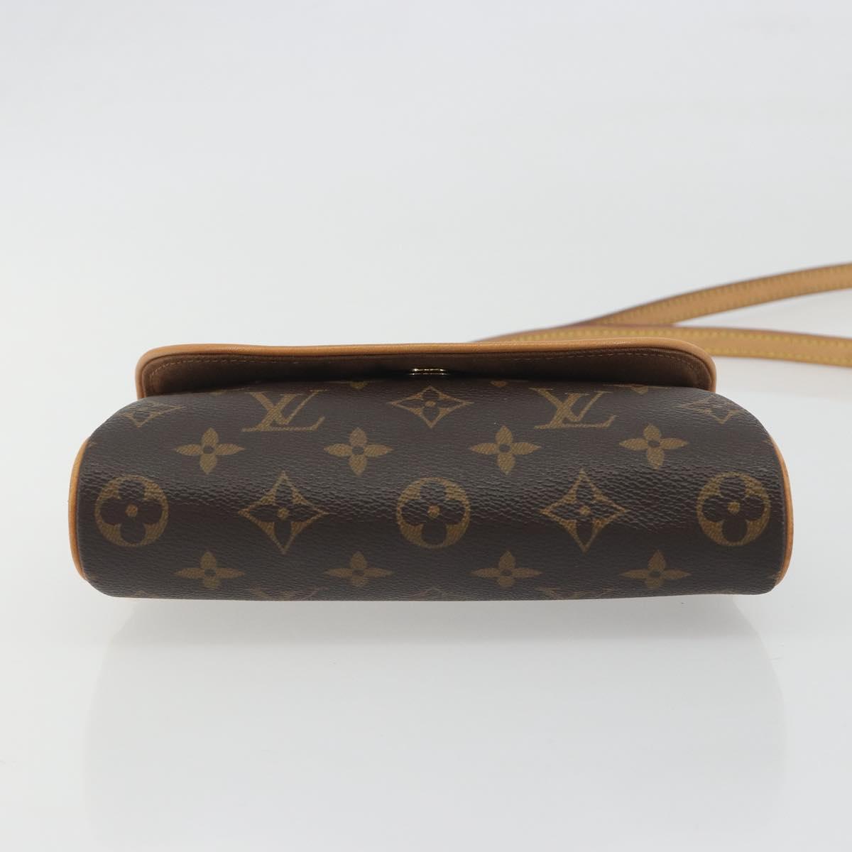 LOUIS VUITTON Monogram Pochette Friendly Bag 2way M99290 LV Auth 195280V