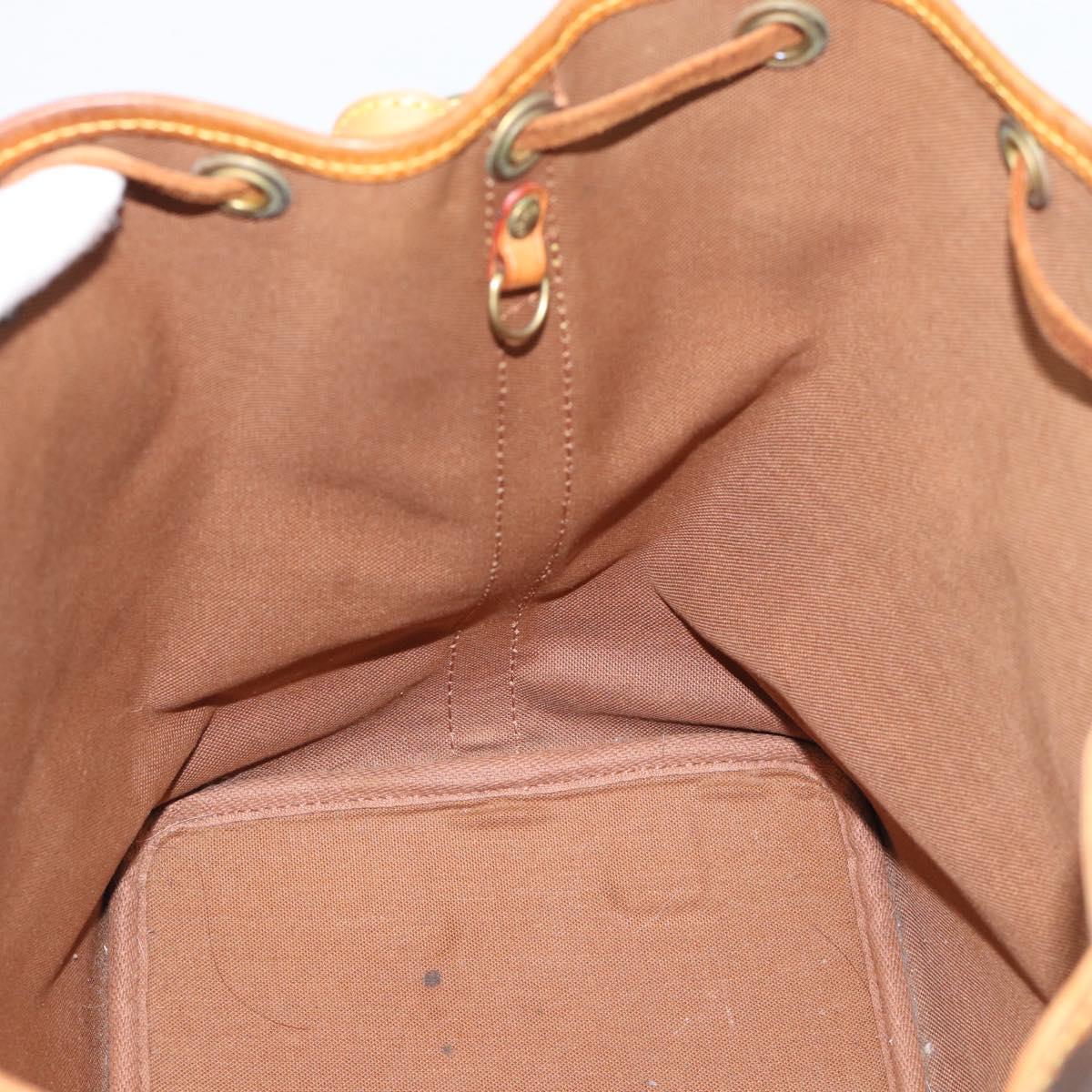 LOUIS VUITTON Monogram Petit Noe Shoulder Bag M42226 LV Auth 195284V