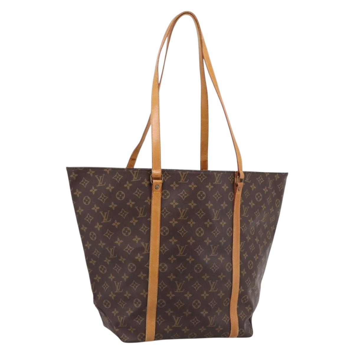 LOUIS VUITTON Monogram Sac Shopping GM Tote Bag M51110 LV Auth 195285A