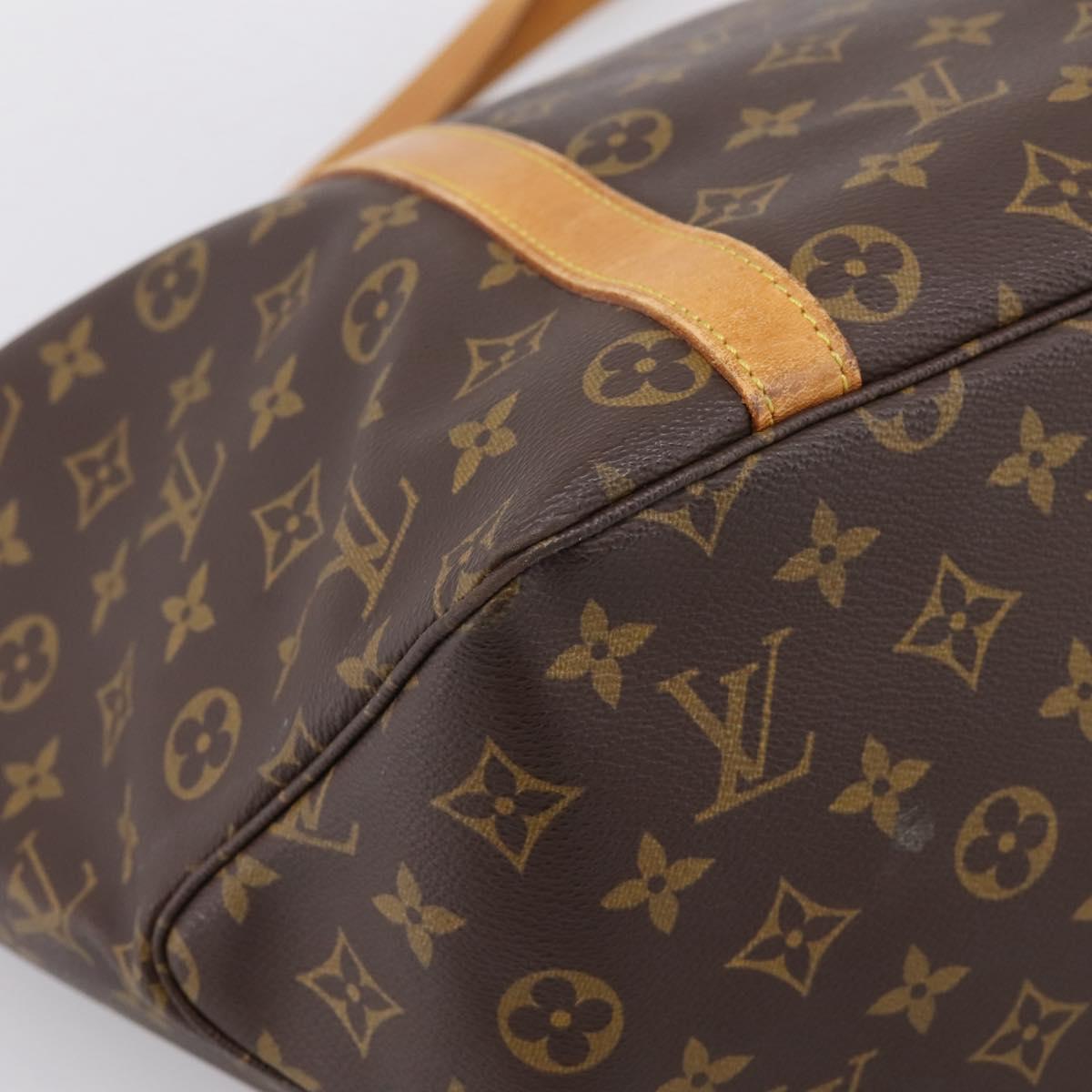 LOUIS VUITTON Monogram Sac Shopping GM Tote Bag M51110 LV Auth 195285A