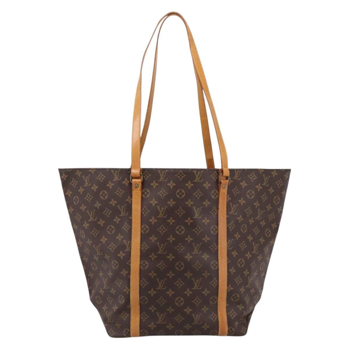 LOUIS VUITTON Monogram Sac Shopping GM Tote Bag M51110 LV Auth 195285A