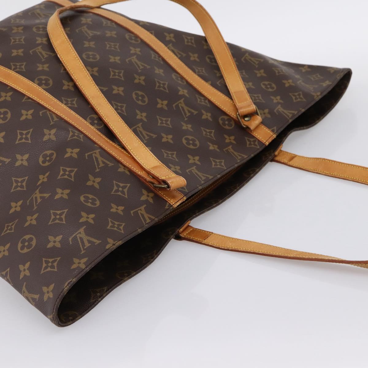 LOUIS VUITTON Monogram Sac Shopping GM Tote Bag M51110 LV Auth 195285A