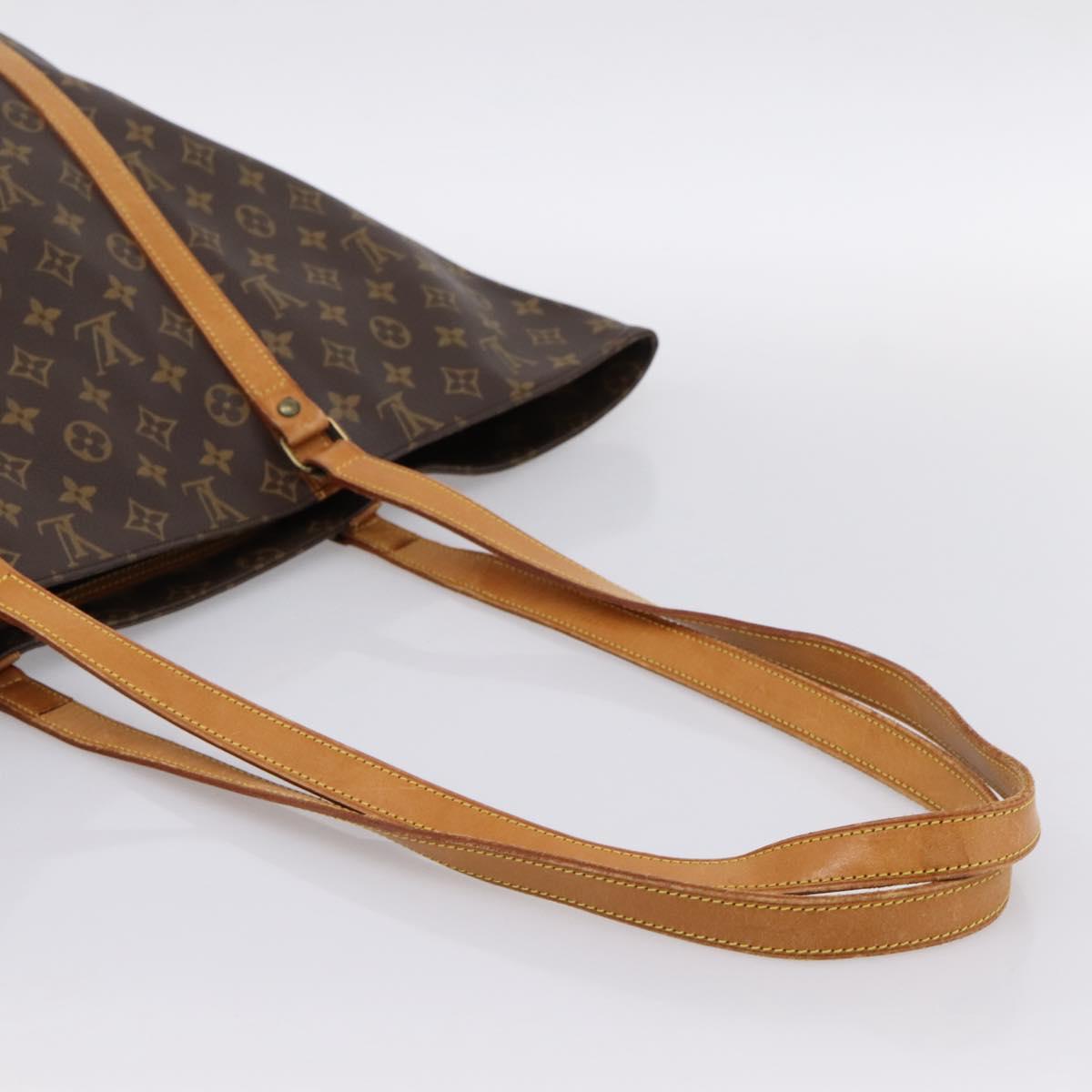 LOUIS VUITTON Monogram Sac Shopping GM Tote Bag M51110 LV Auth 195285A