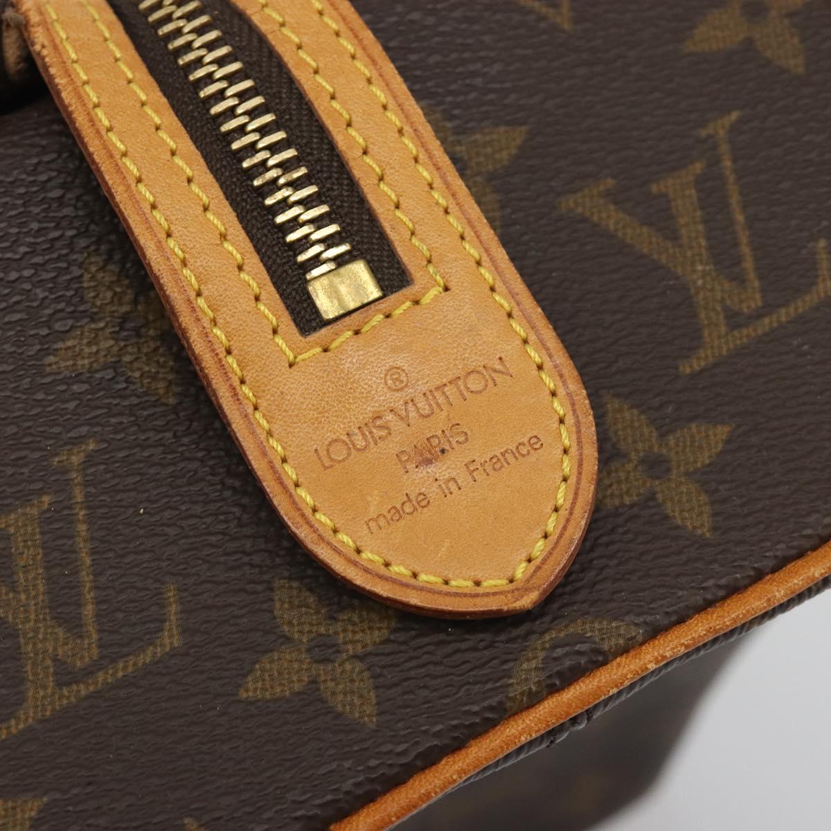LOUIS VUITTON Trousse Patte Pression Cosmetic Pouch M47636 LV Auth 195289
