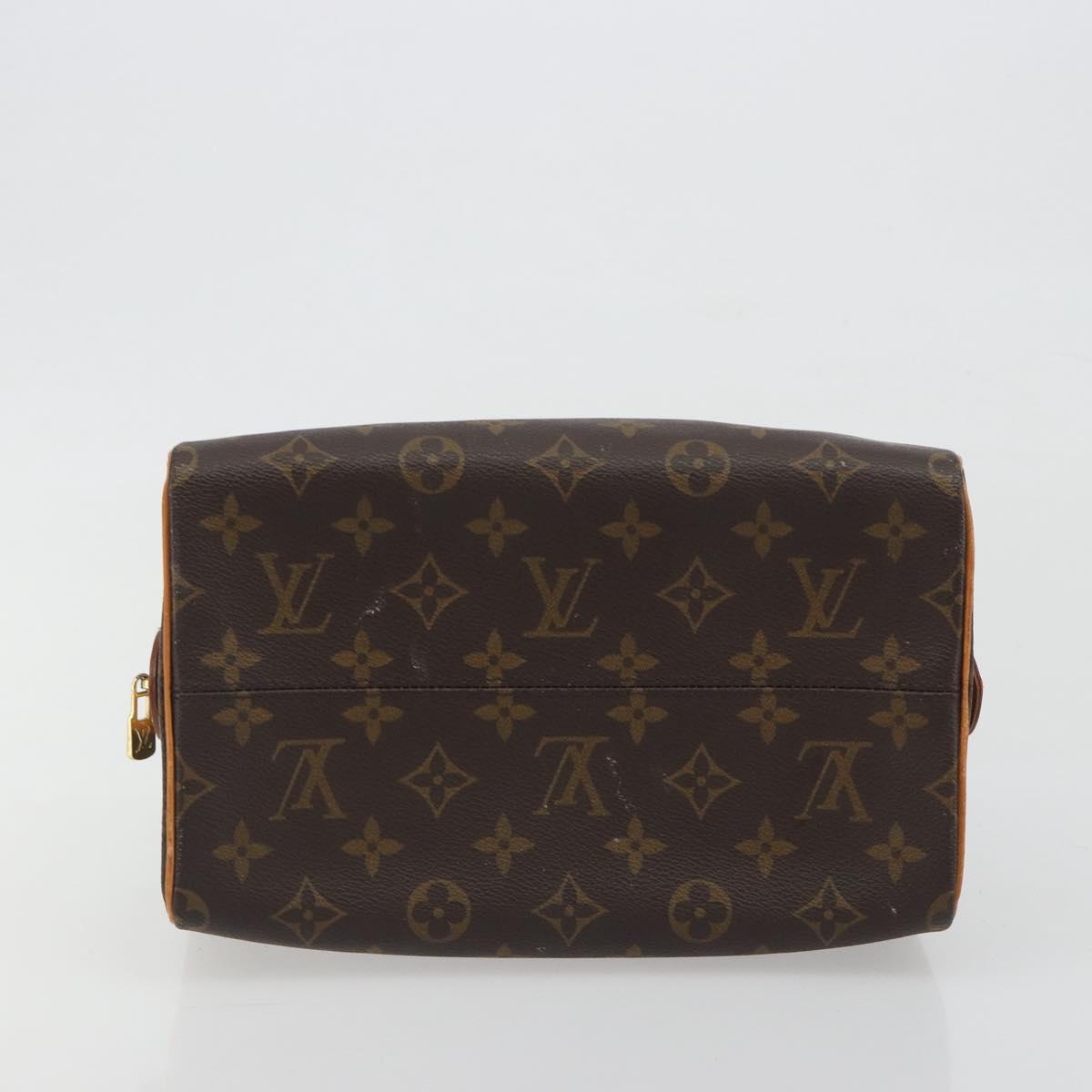 LOUIS VUITTON Trousse Patte Pression Cosmetic Pouch M47636 LV Auth 195289