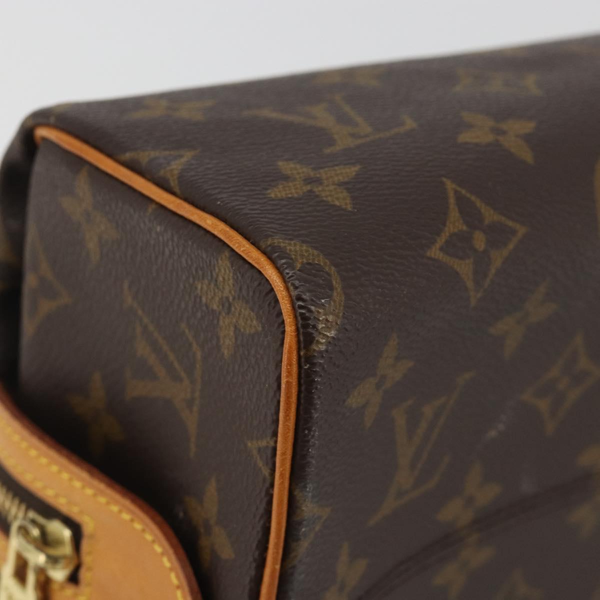 LOUIS VUITTON Trousse Patte Pression Cosmetic Pouch M47636 LV Auth 195289