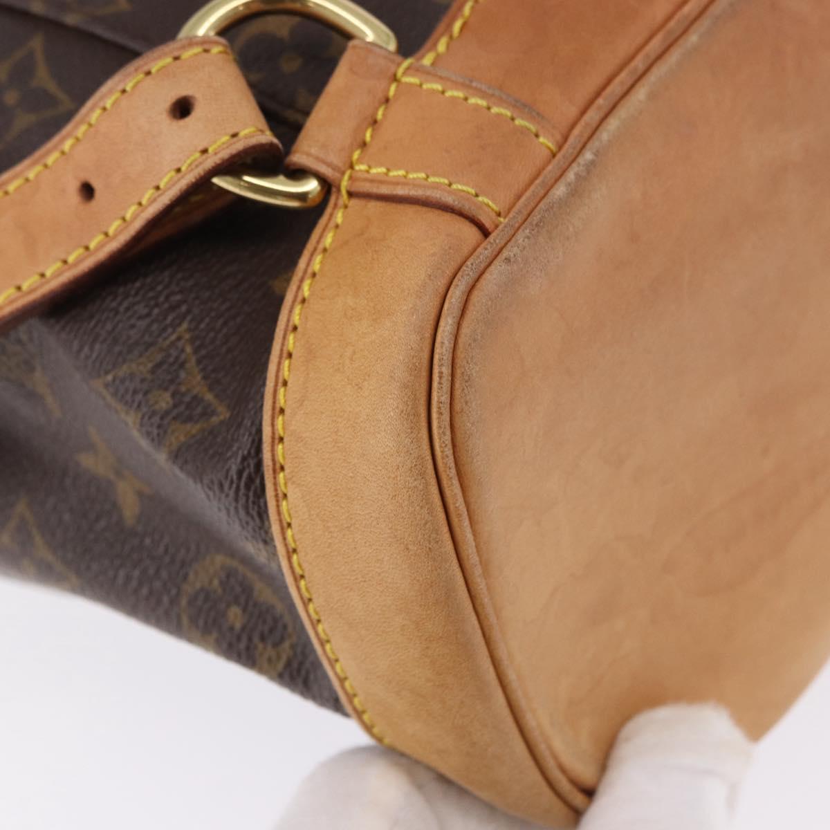 LOUIS VUITTON Monogram Montsouris MM Backpack M51136 LV Auth 195290A