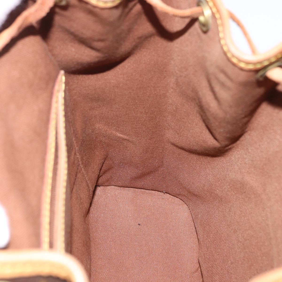 LOUIS VUITTON Monogram Montsouris MM Backpack M51136 LV Auth 195290A