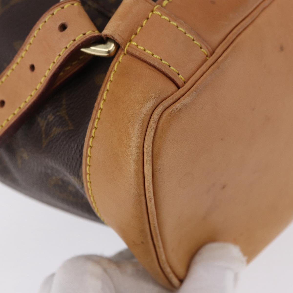 LOUIS VUITTON Monogram Montsouris MM Backpack M51136 LV Auth 195295A