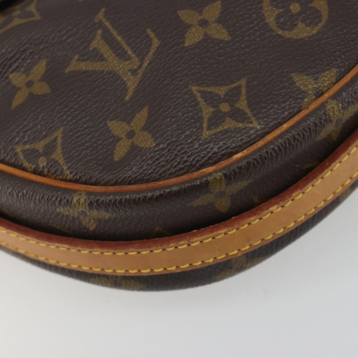 LOUIS VUITTON Monogram Jeune Fille MM Shoulder Bag M51226 LV Auth 195296