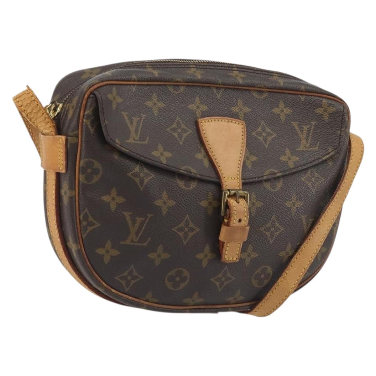 LOUIS VUITTON Monogram Jeune Fille MM Shoulder Bag M51226 LV Auth 195296