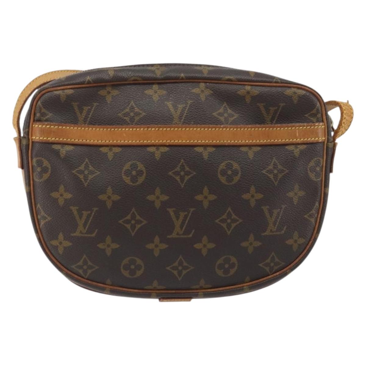 LOUIS VUITTON Monogram Jeune Fille MM Shoulder Bag M51226 LV Auth 195296