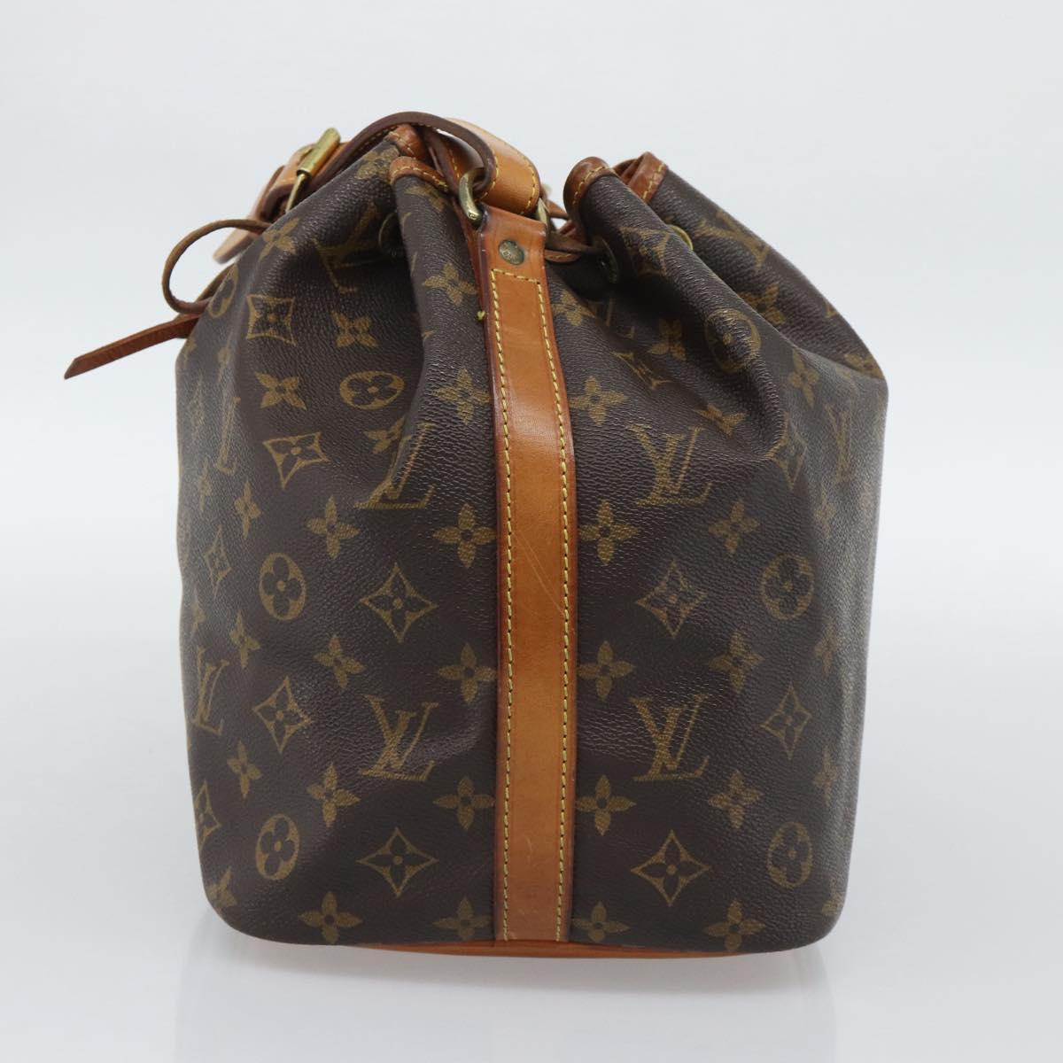 LOUIS VUITTON Monogram Petit Noe Shoulder Bag M42226 LV Auth 195303A