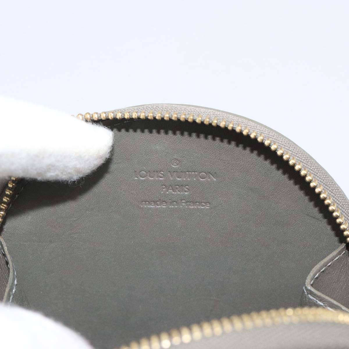 LOUIS VUITTON Monogram Vernis Porte Monnaie Cook Veil Bronze M91387 Auth 195310A