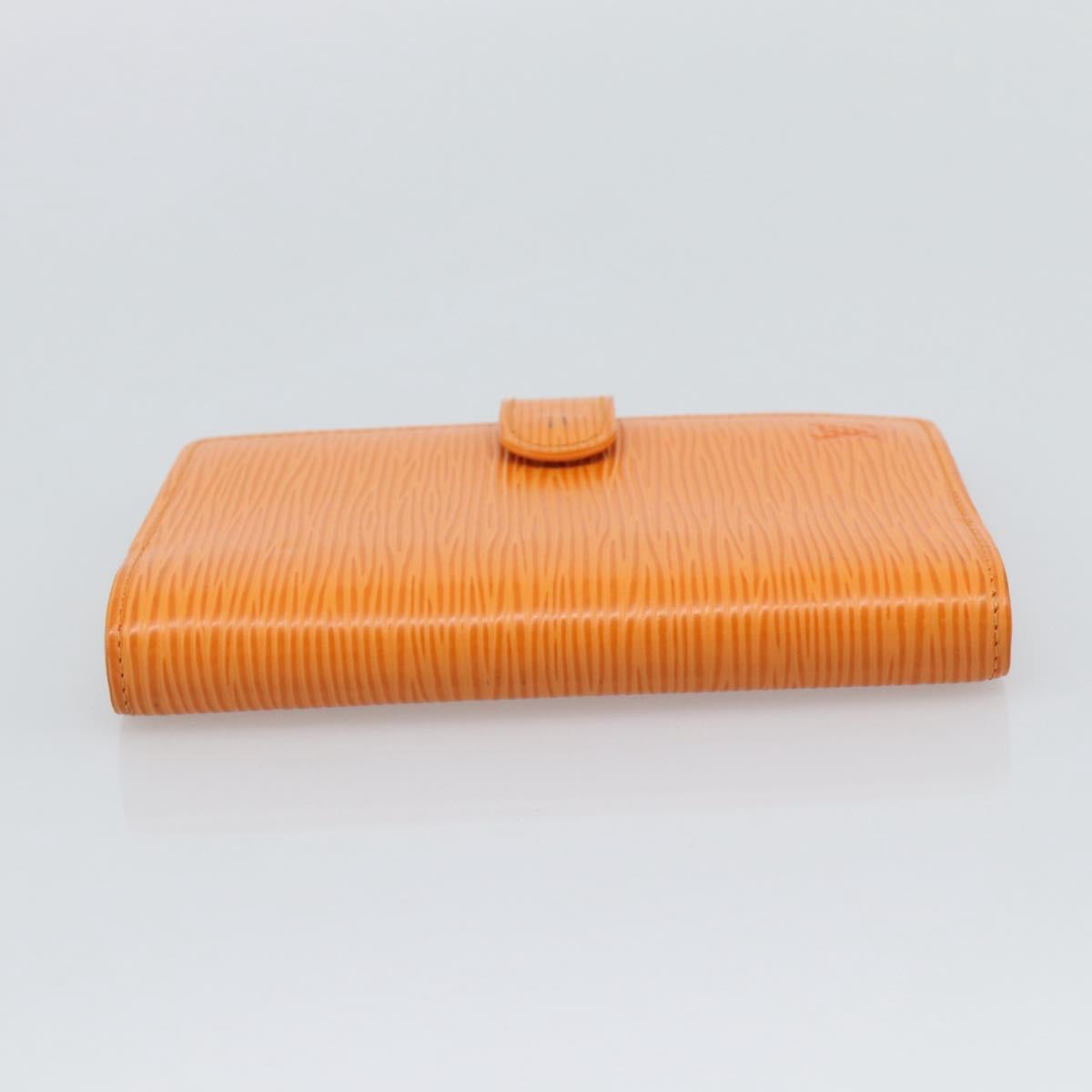LOUIS VUITTON Epi Agenda PM Day Planner Cover Orange Mandarin R2005H Auth 195311