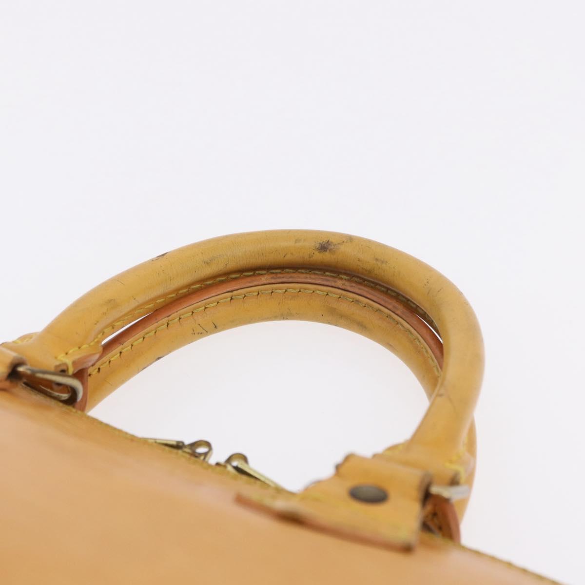 LOUIS VUITTON Epi Alma Hand Bag Tassili Yellow M52149 LV Auth 195328
