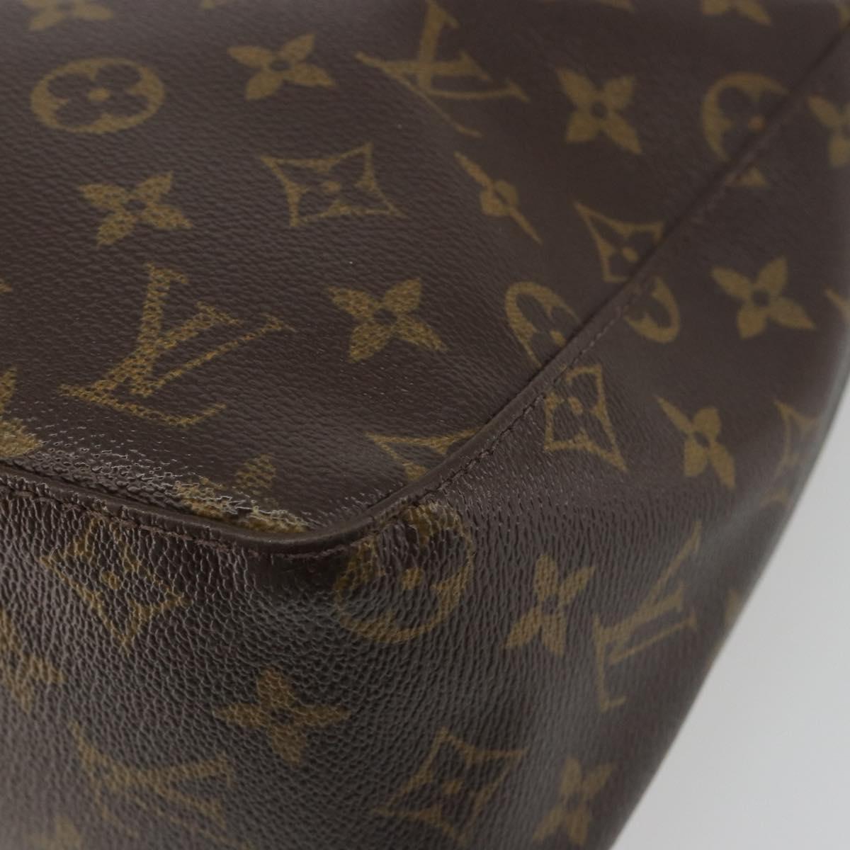 LOUIS VUITTON Monogram Looping MM Shoulder Bag M51146 LV Auth 195339