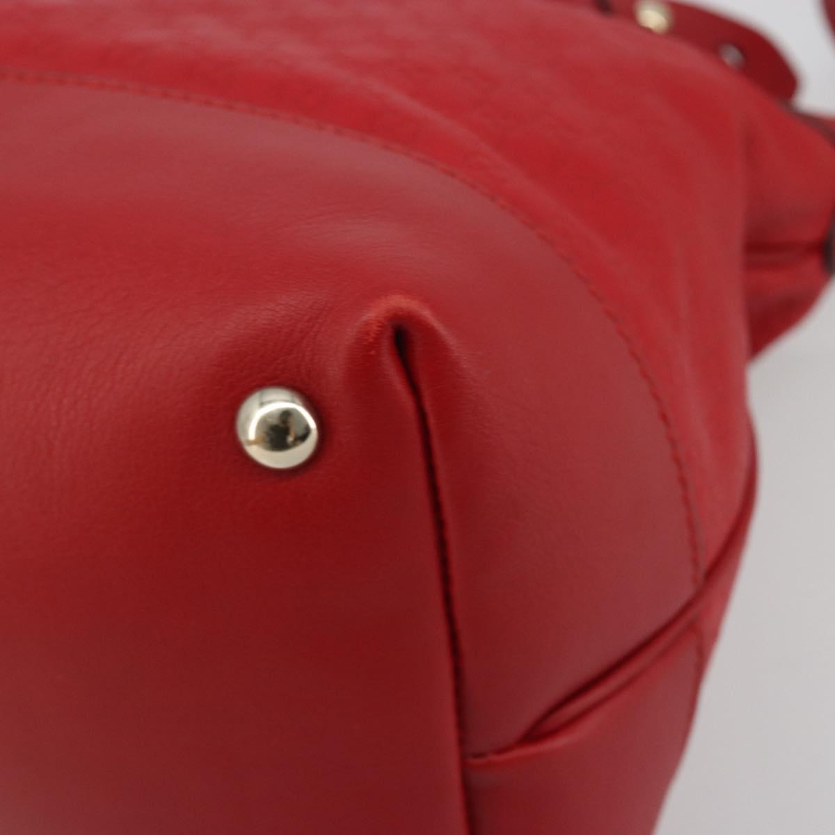 GUCCI Micro GG Supreme Guccissima Valentine Bag Leather 2way 309122 Auth 195341A