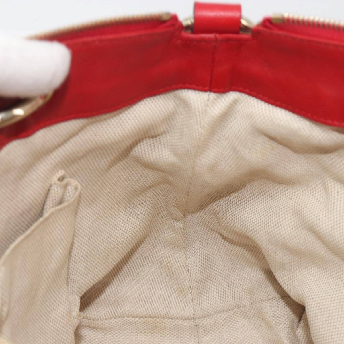 GUCCI Micro GG Supreme Guccissima Valentine Bag Leather 2way 309122 Auth 195341A