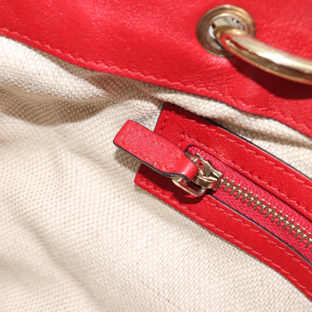 GUCCI Micro GG Supreme Guccissima Valentine Bag Leather 2way 309122 Auth 195341A