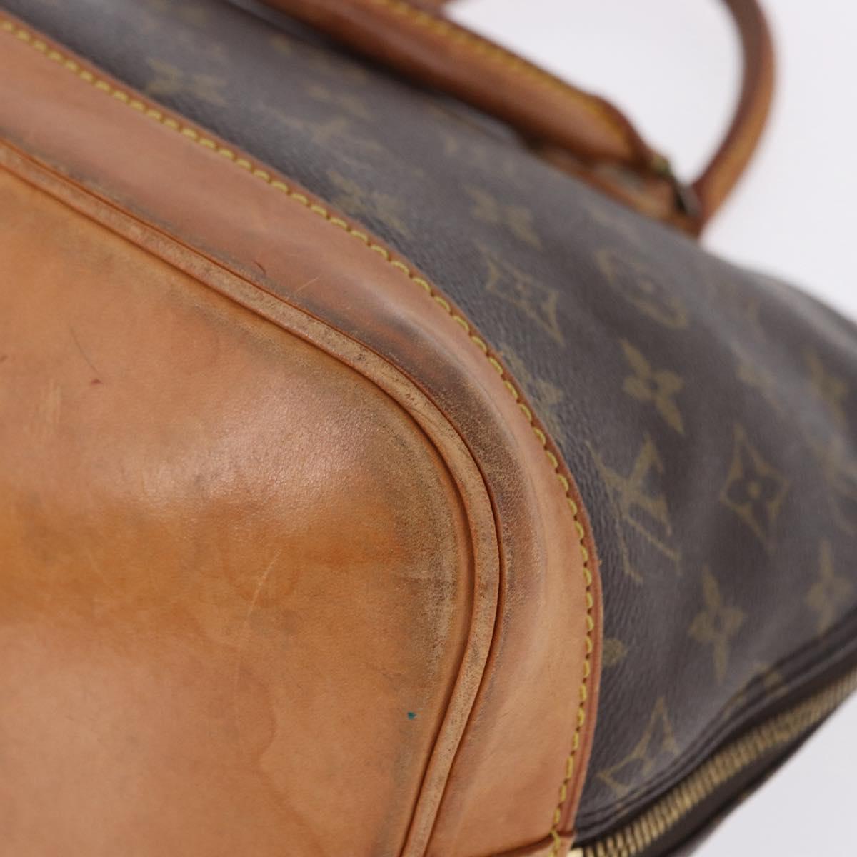 LOUIS VUITTON Monogram Alma Hand Bag M51130 LV Auth 195362