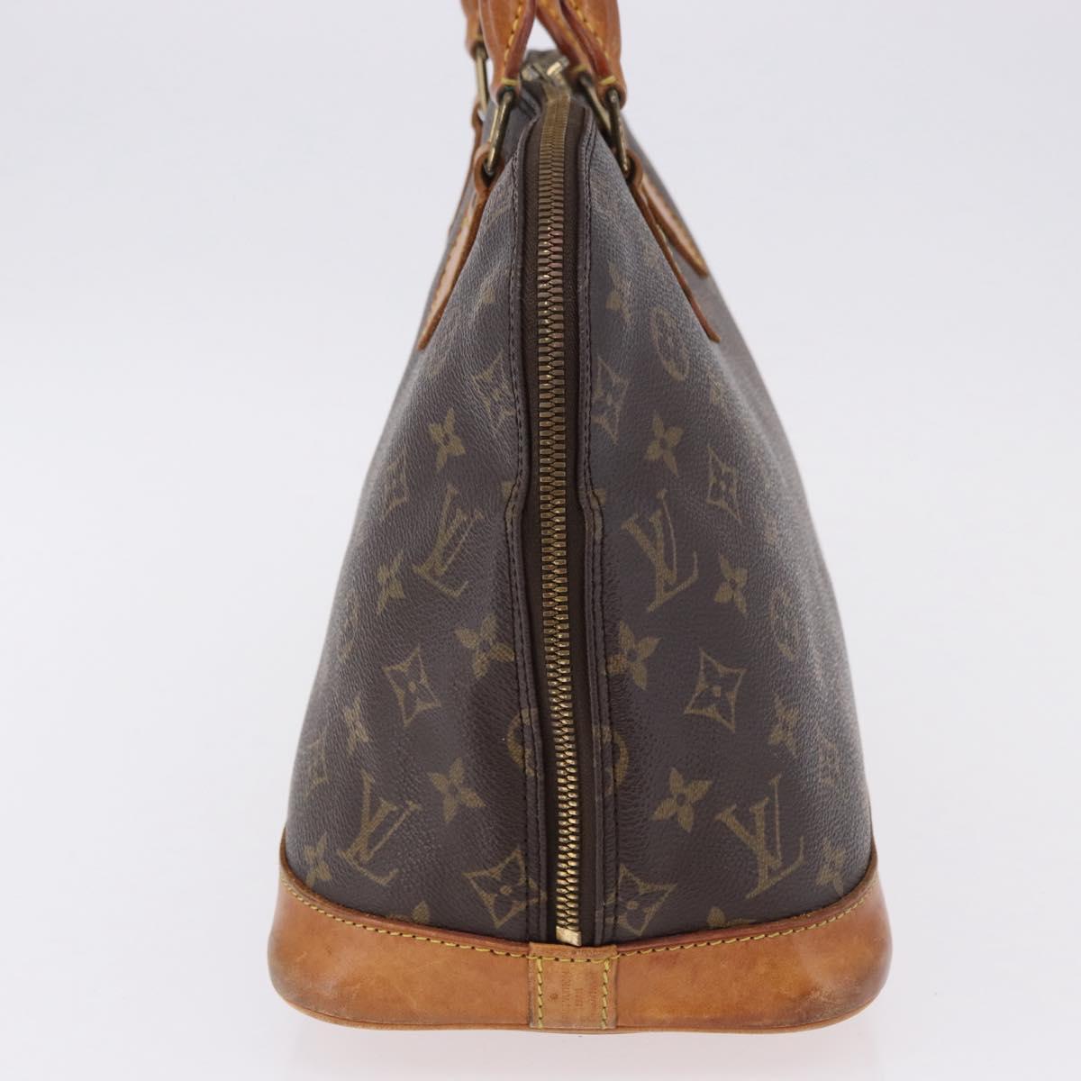 LOUIS VUITTON Monogram Alma Hand Bag M51130 LV Auth 195362