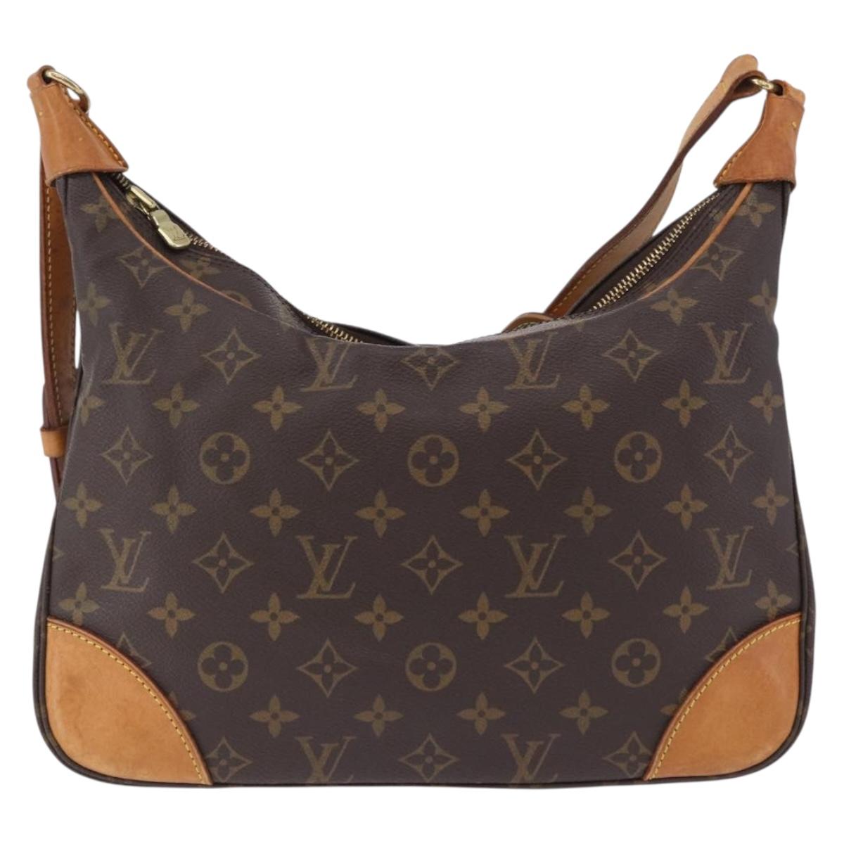 LOUIS VUITTON Monogram Boulogne 30 Shoulder Bag M51265 LV Auth 195366