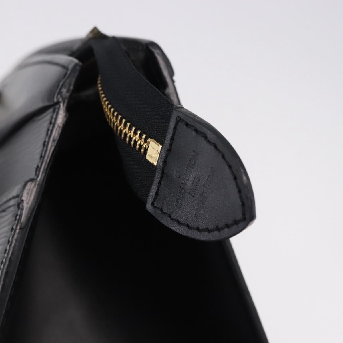 LOUIS VUITTON Epi Riviera Hand Bag Black M48182 LV Auth 195371