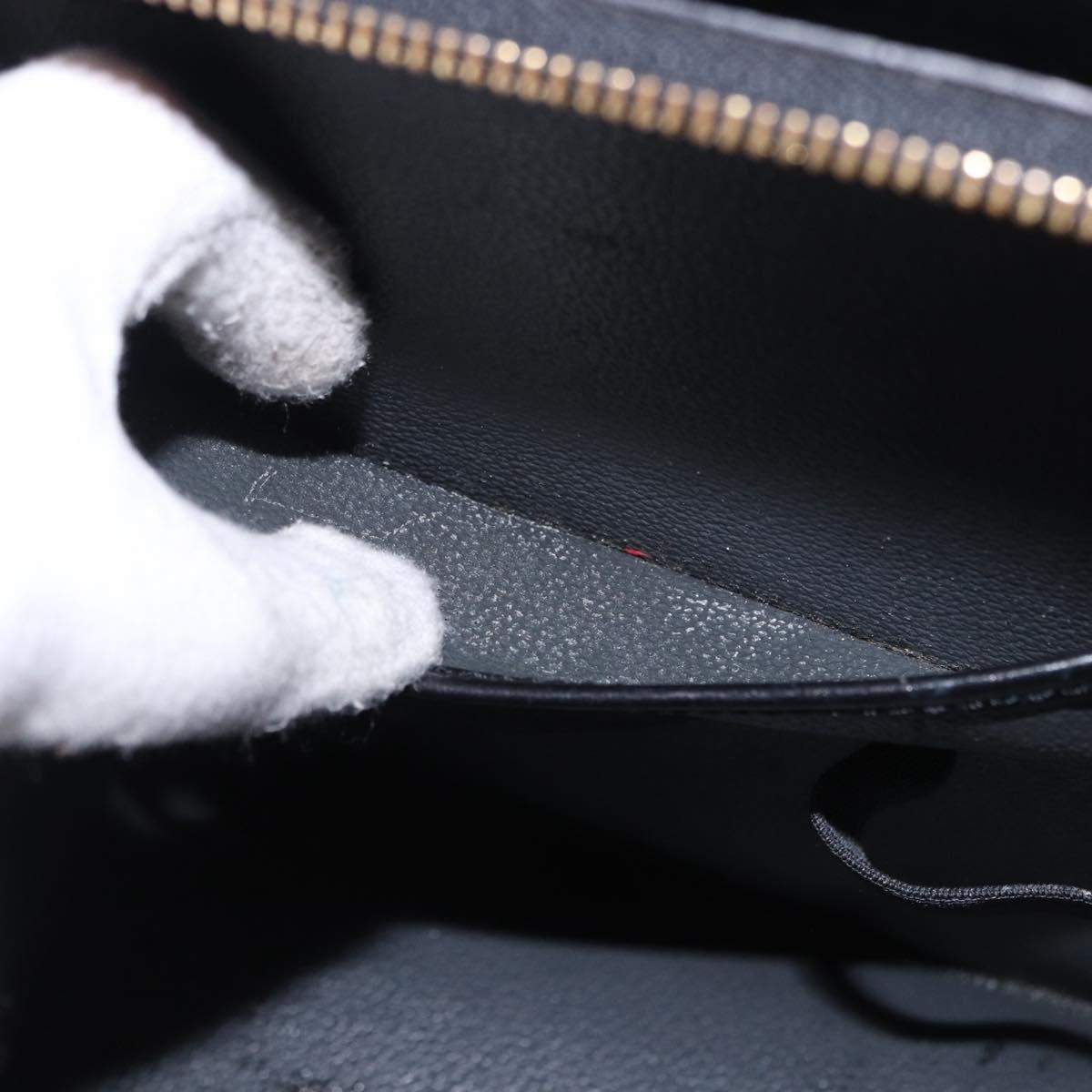 LOUIS VUITTON Epi Riviera Hand Bag Black M48182 LV Auth 195371