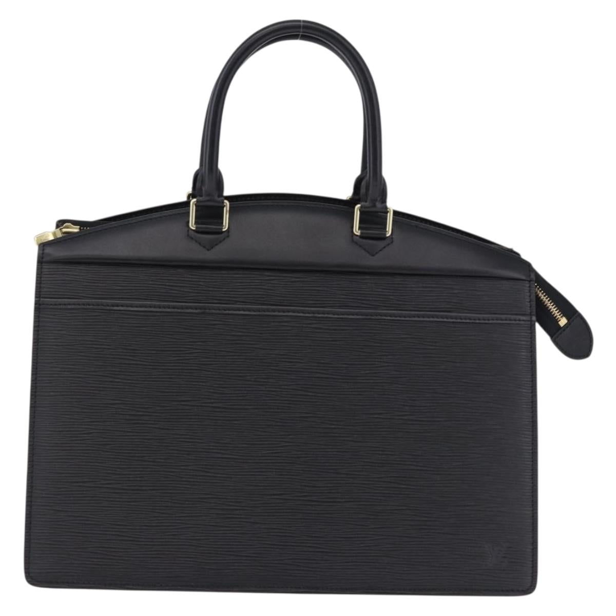 LOUIS VUITTON Epi Riviera Hand Bag Black M48182 LV Auth 195371