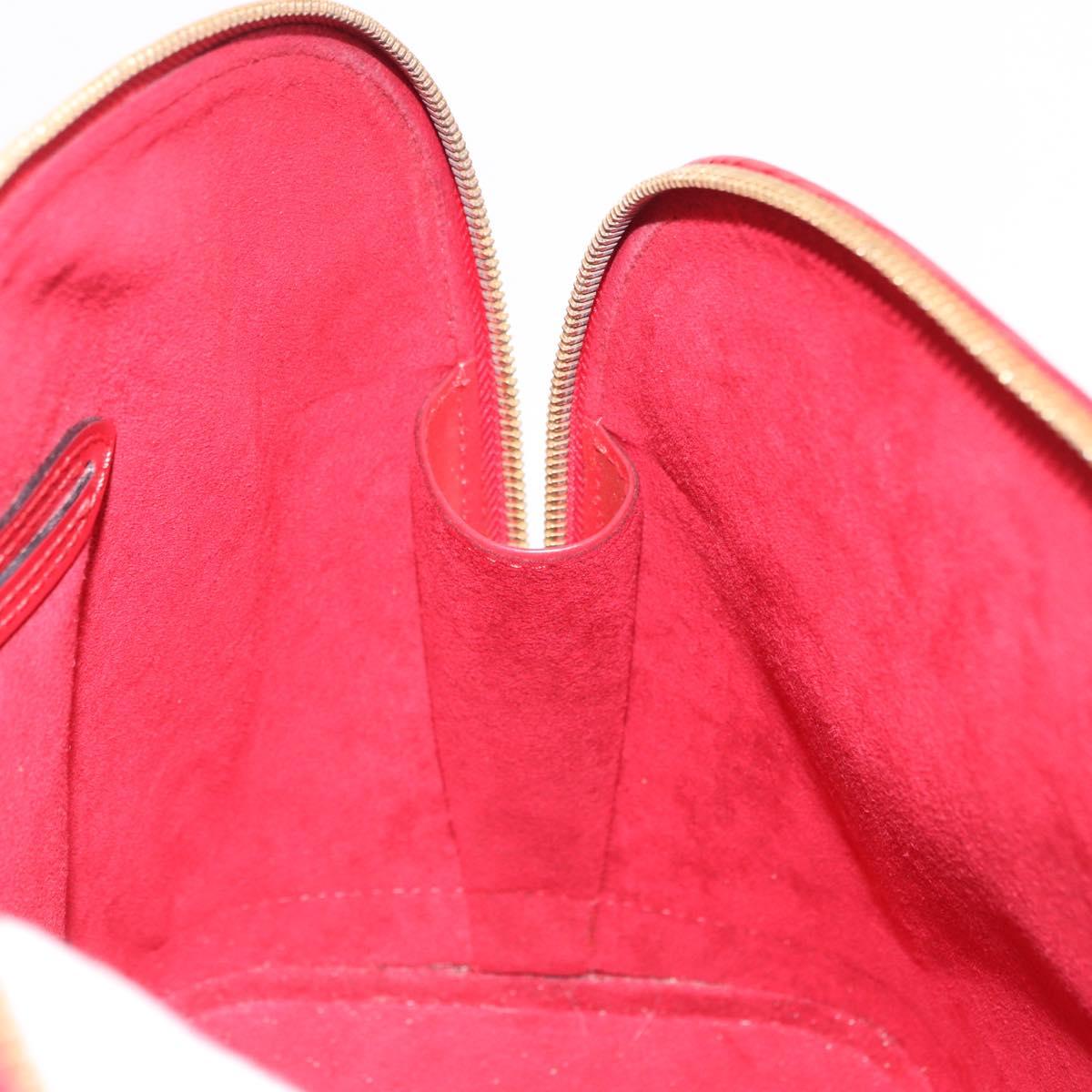 LOUIS VUITTON Epi Alma Hand Bag Castilian Red M52147 LV Auth 195378V