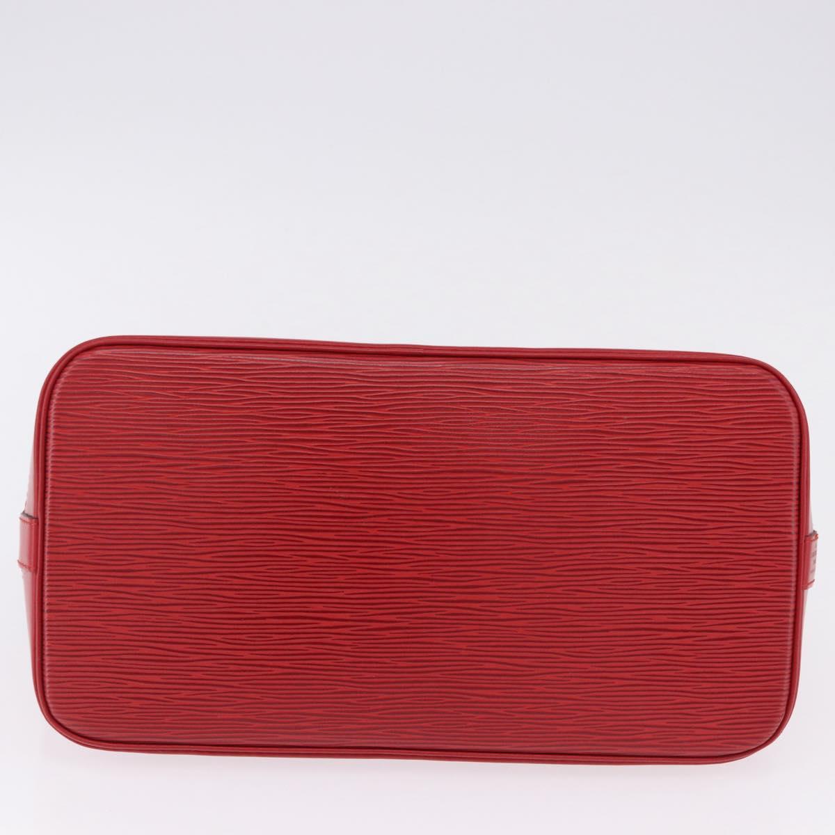 LOUIS VUITTON Epi Alma Hand Bag Castilian Red M52147 LV Auth 195378V