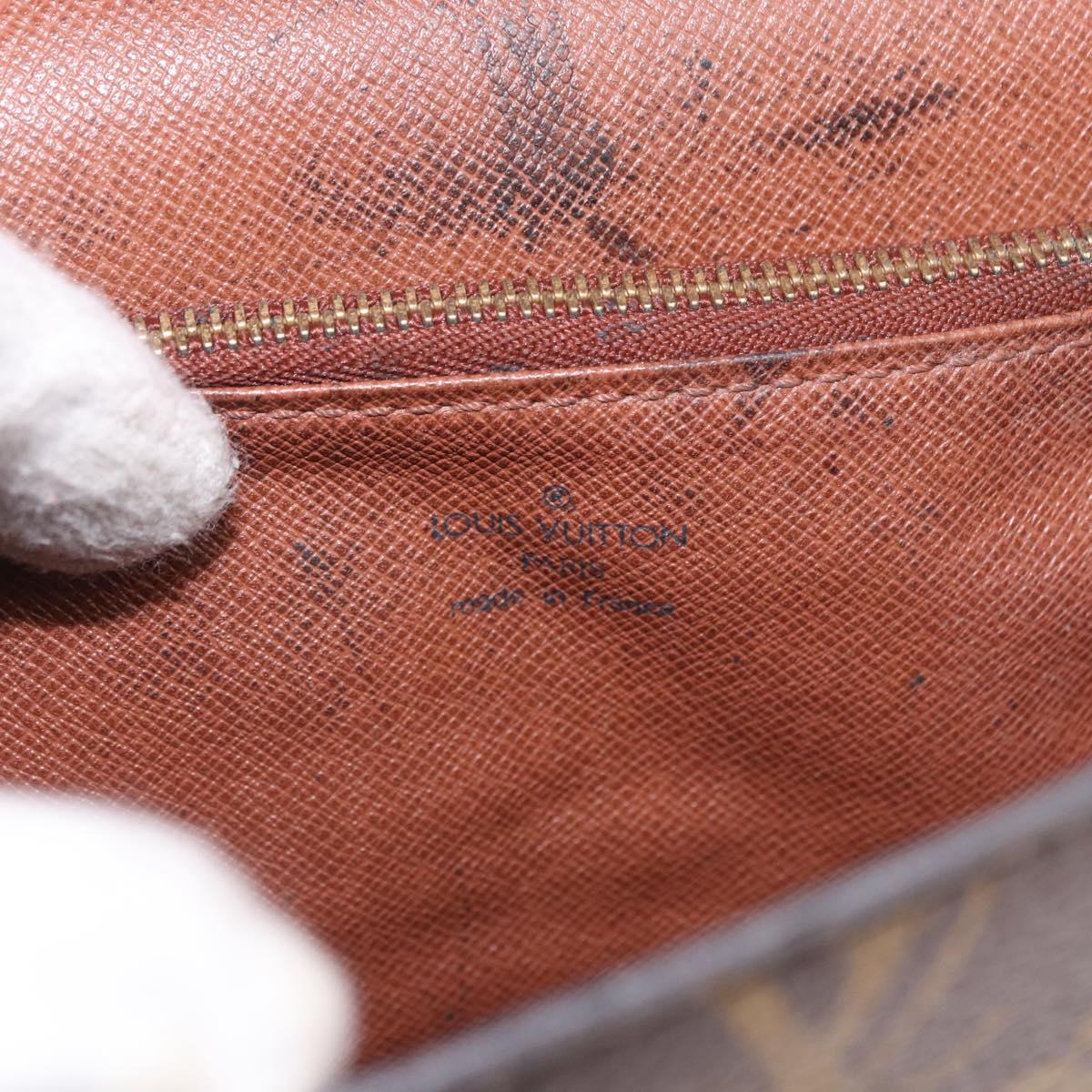LOUIS VUITTON Monogram Malesherbes Hand Bag M51379 LV Auth 195386