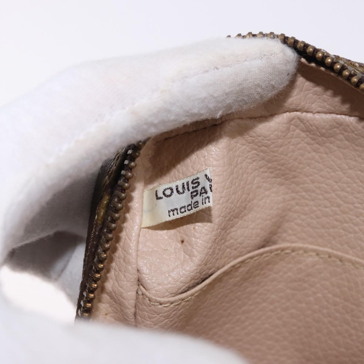 LOUIS VUITTON Monogram Trousse Toilette 18 Pouch M47526 LV Auth 195387A