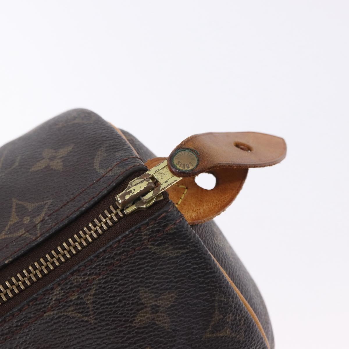 LOUIS VUITTON Monogram Speedy 25 Hand Bag M41528 LV Auth 195396